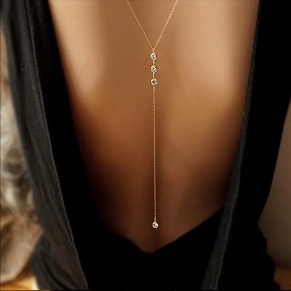 Jewelry - Back Pendant Necklace